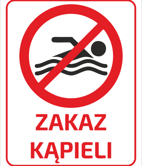 Zakaz kąpieli