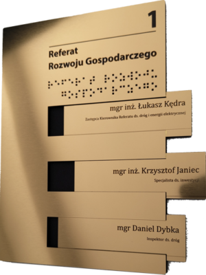 tabliczka z wsówkami